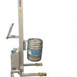 Stainless ‘Compac’ with Keg Lifting Attachment – Vertical Lift
