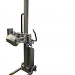 Stainless Clamp Attachment – Powered Lift and Clamp – Handling Cheese UK