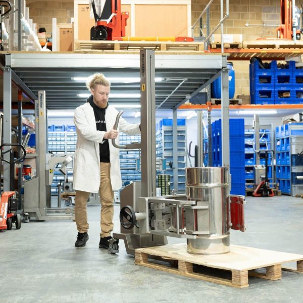 Packline  | Drum Handling Clamp Attachment – Geared Rotation 12