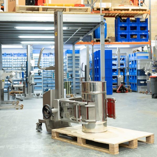 Packline  | Drum Handling Clamp Attachment – Geared Rotation 13