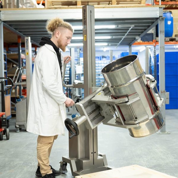 Packline  | Drum Handling Clamp Attachment – Geared Rotation 14