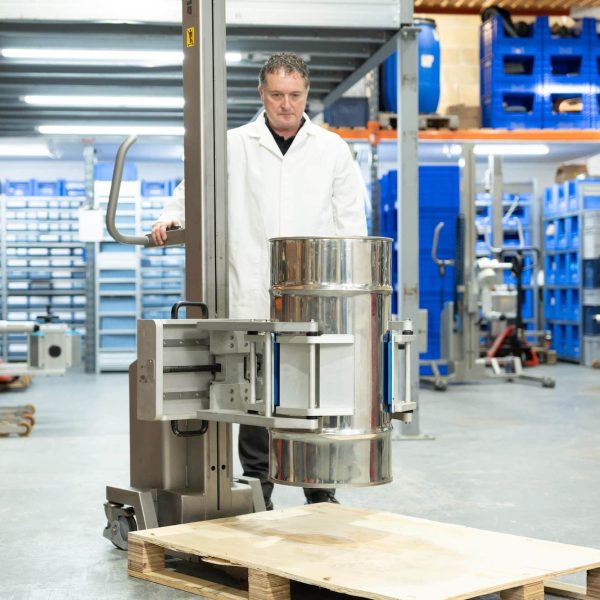 Packline  | Drum Handling Clamp Attachment – Manual Rotation 15