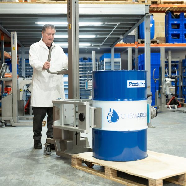 Packline  | Drum Handling Clamp Attachment – Forward Tipping 14