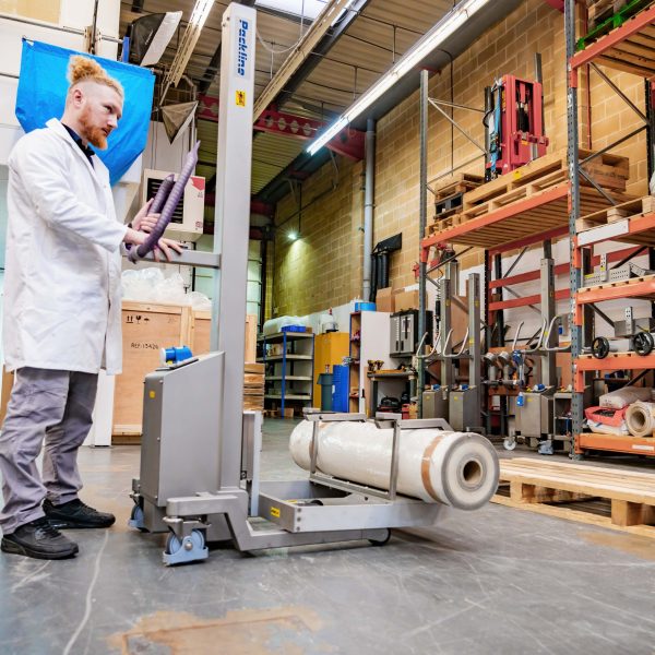 Packline  | Lifting Frames to handle Reels of Film and Material 4