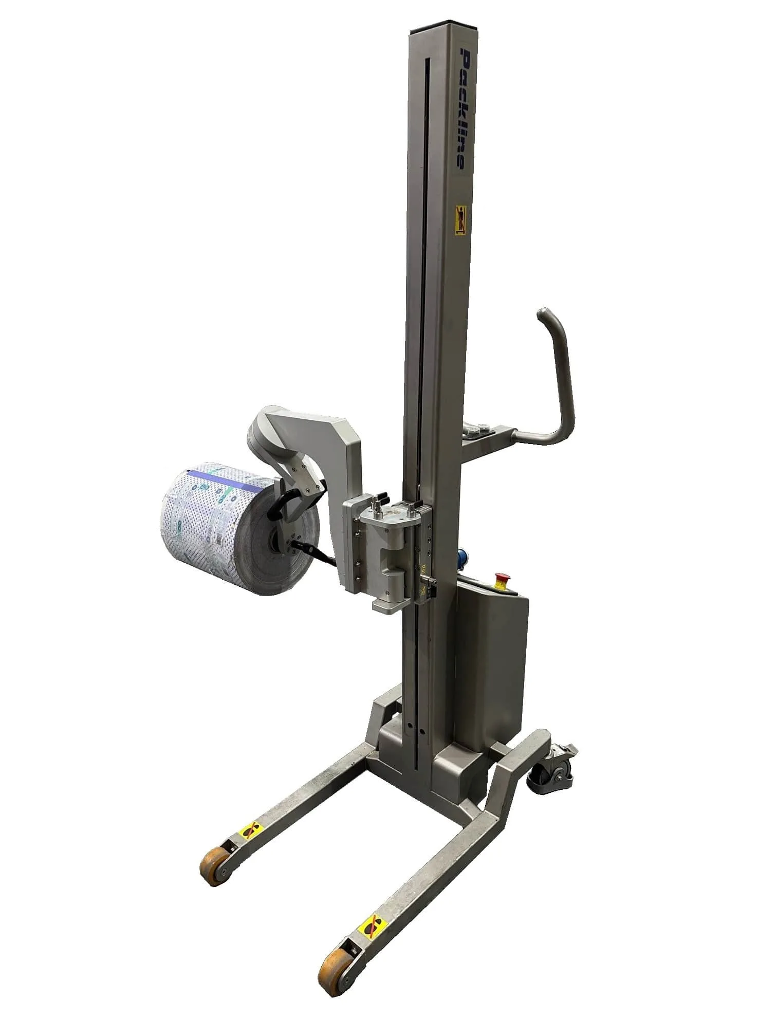 Packline  | Roll Handling – Hinged Vertical Spindle Attachment 0