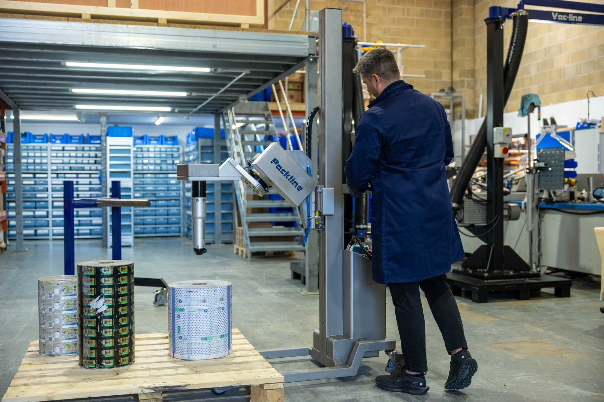 Packline  | How Can Packline’s Reel Handling Equipment Improve Ergonomics and Efficiency in the Workplace? 4