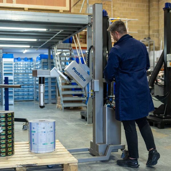 Packline  | Reel Handling Equipment – Vertical Spindle (Motorised) 11