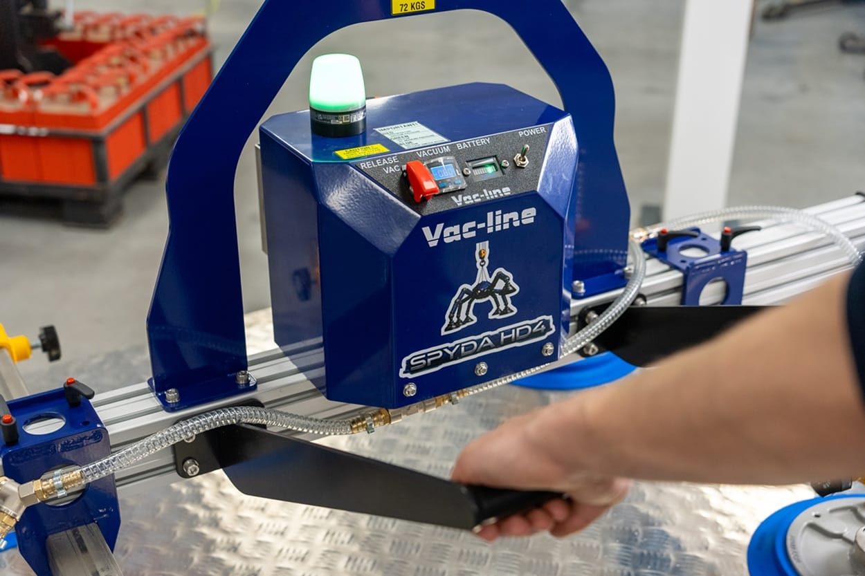 Packline  | Bespoke Vacuum Lifting Solution for Sheet Metal Handling 2