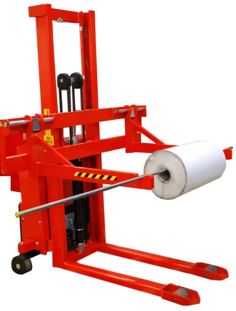 Packline  | Stacker Truck with Adjustable Cradle for Handling Reels 0