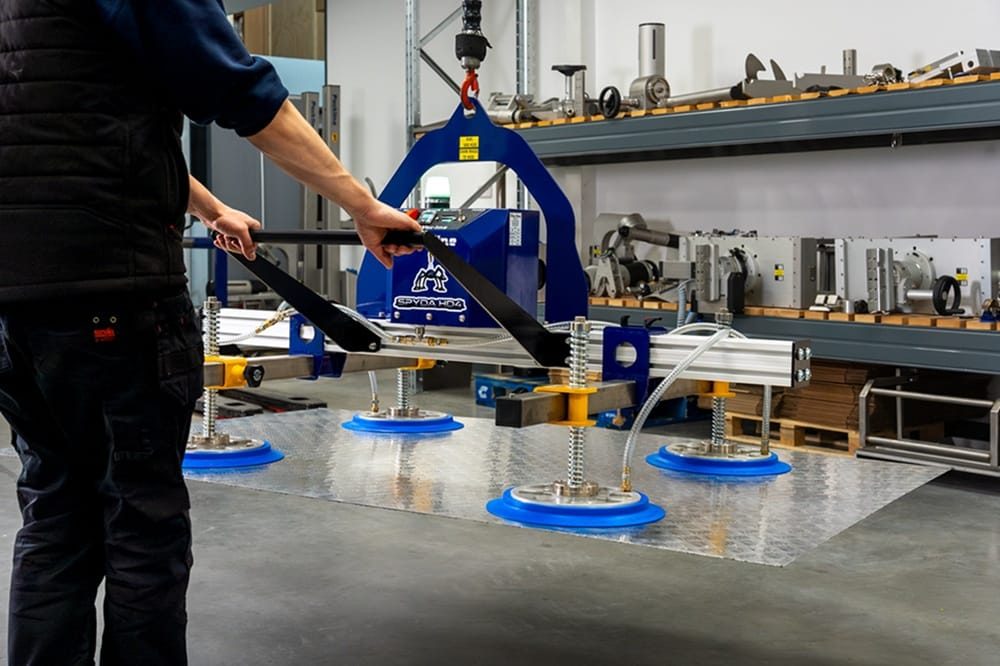 Packline  | Bespoke Vacuum Lifting Solution for Sheet Metal Handling 6