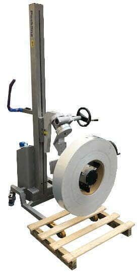 Packline  | Clamping Vertical Spindle Attachment for Handling Narrow Reels 4