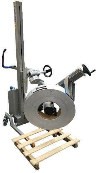 Packline  | Clamping Vertical Spindle Attachment for Handling Narrow Reels 3