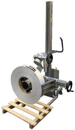 Packline  | Clamping Vertical Spindle Attachment for Handling Narrow Reels 2