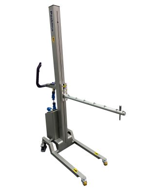 Packline  | Handling Dies – Solid Single Spindle Attachment with Rollers and Retaining Stop 3