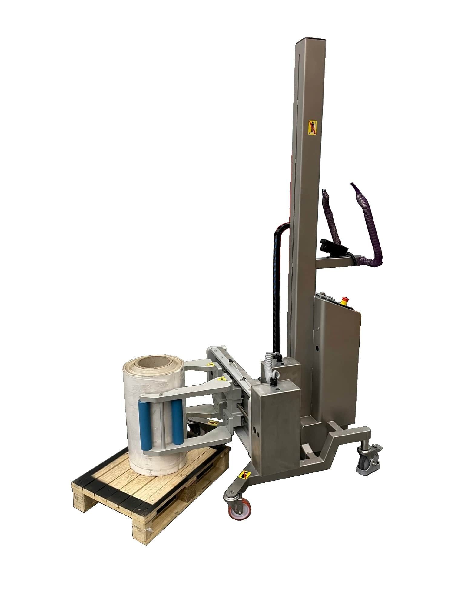 Packline  | Roll Clamp Attachment – Powered Clamping and Rotation, X-Frame Design 0