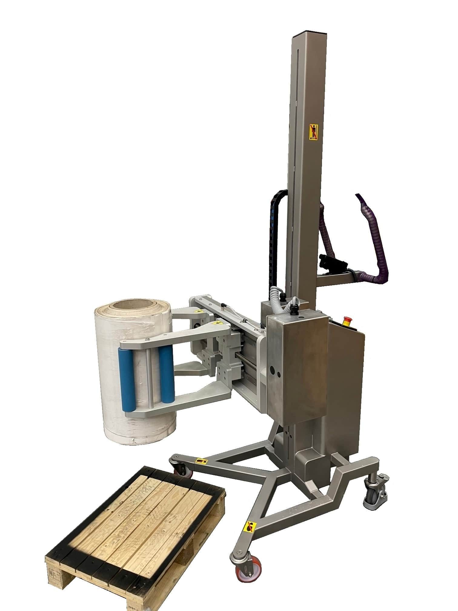 Packline  | Roll Clamp Attachment – Powered Clamping and Rotation, X-Frame Design 2