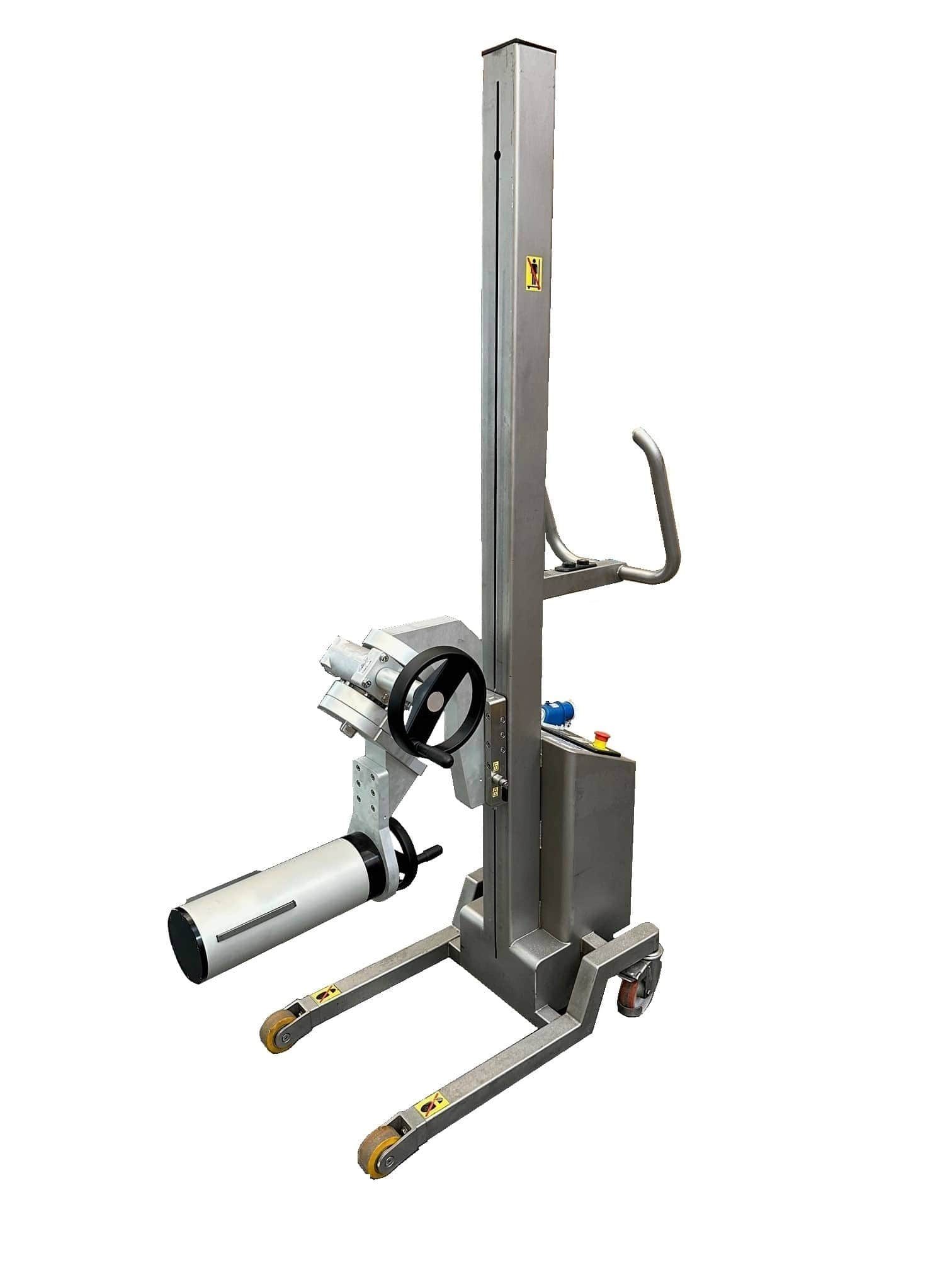 Packline  | Vertical Spindle Attachment – 150mm Roll Core Size – Geared Rotation 1