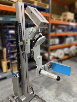 Packline  | Clamping Vertical Spindle Attachment for Handling Telescoping Reels 10