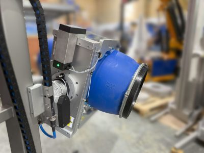 Packline  | Handling Mauser Drums – Fully Powered Stainless Drum Lifter 3