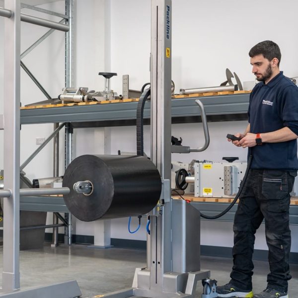 Packline  | Automated Reel Transfer – Ejector Boom Attachment 3