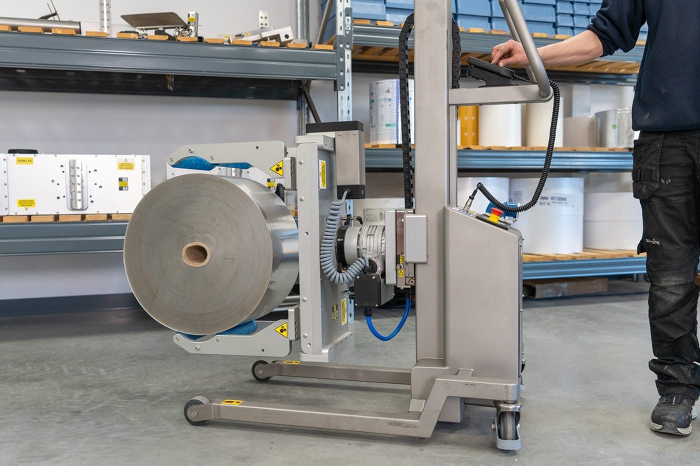 Packline  | Advanced Planetary Motor Design for Safer and More Efficient Roll and Drum Handling 5